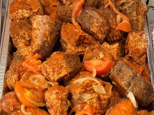 peppered hake fish 1/2 cooler(12ltrs)
